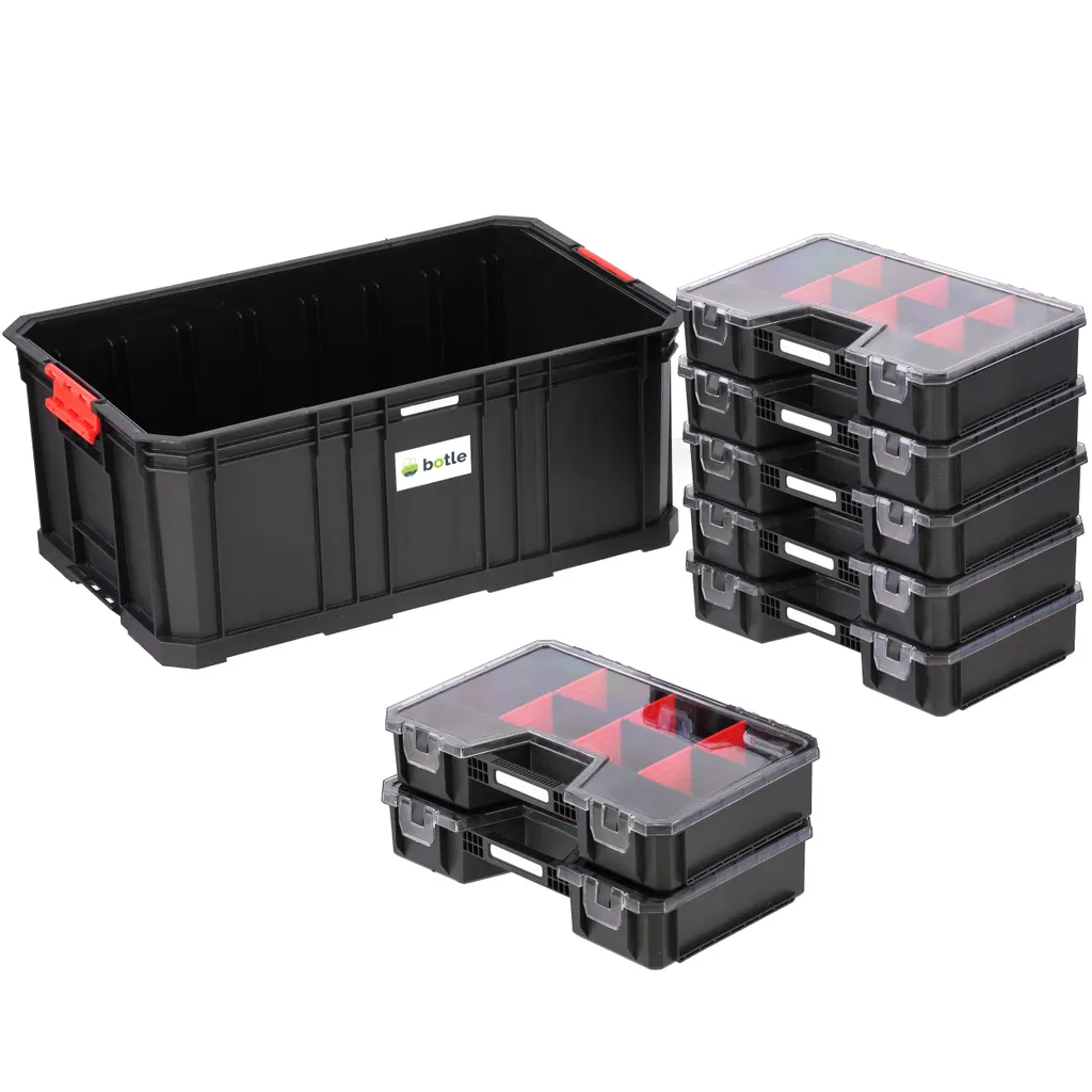 Solution de transport pour boîte à outils modulaire série de base noir
