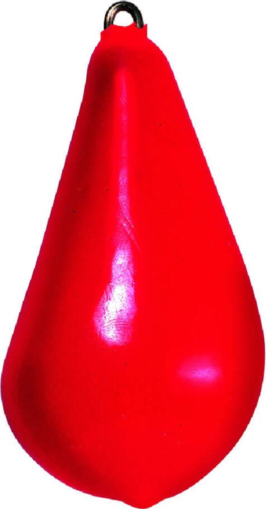 Jenzi Birnenblei rot/Orange plastifiziert Gewicht 400g