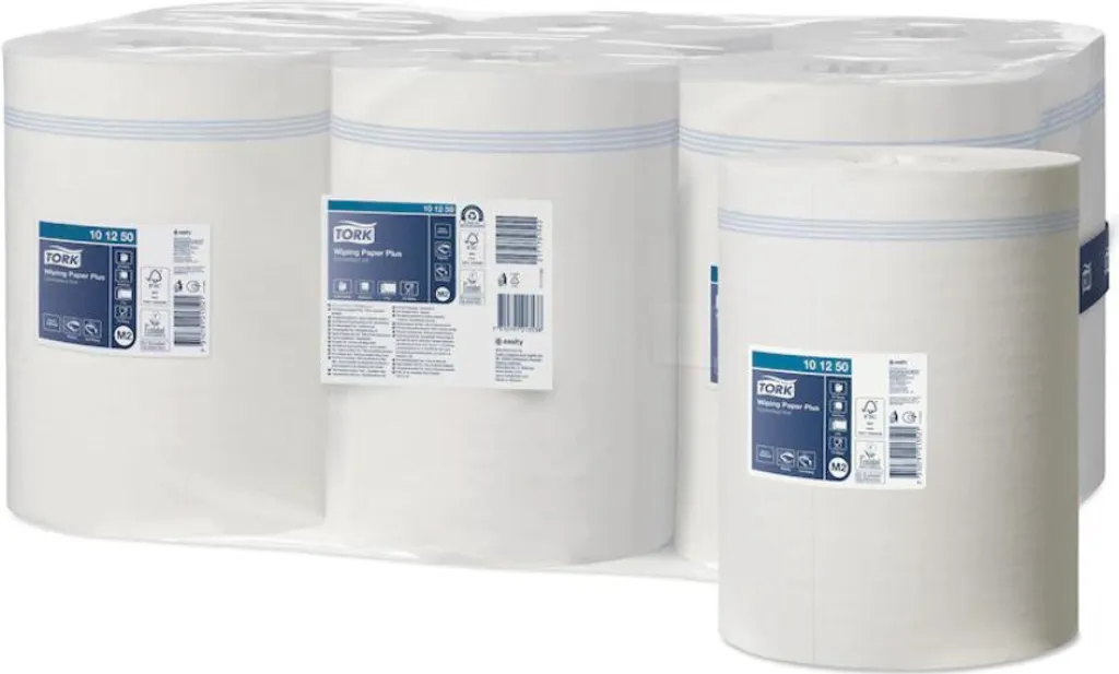 Bobine Essuie-mains Tork M2 101250 pour Distributeur Central Blanc 6 Rouleaux
