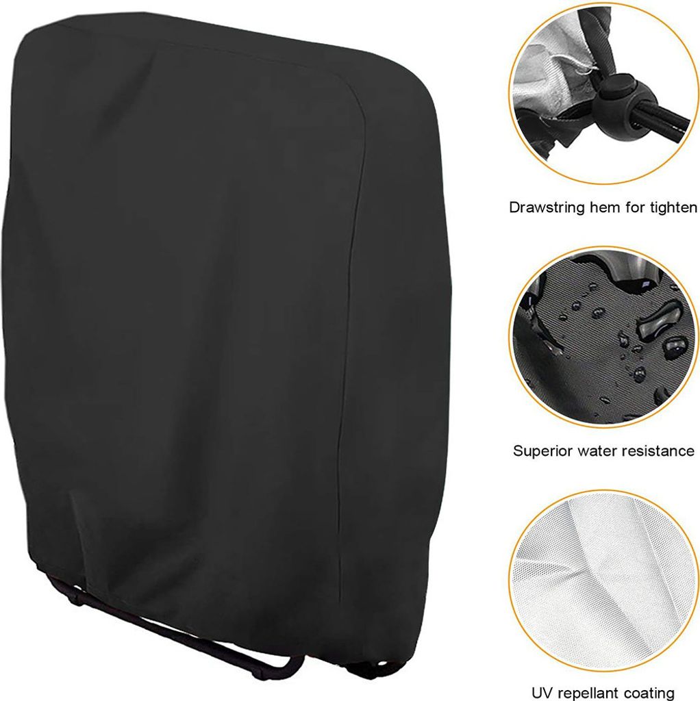 Gartenmöbel-Schutzhülle Klappstühle Schutzhülle Gartenstühle Abdeckung