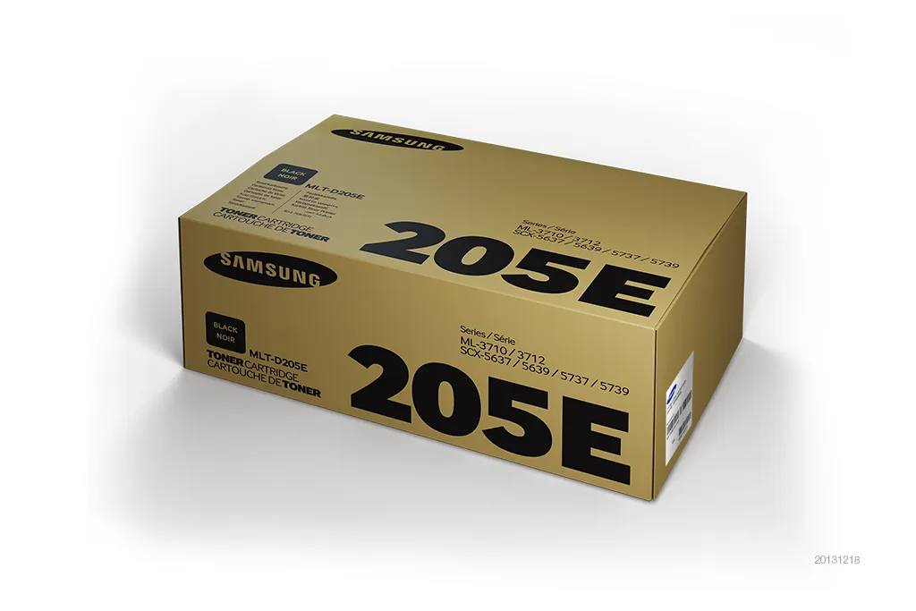 Samsung MLT-D205E Toner Noir Original SU951A à Très Haut Rendement 10K