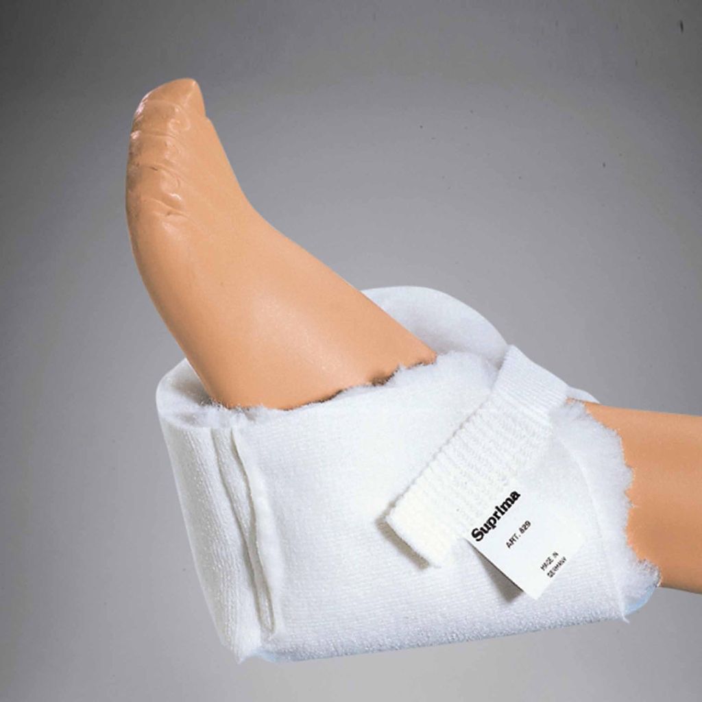 Suprima Fersenschuh mit elastischem Klettverschluss links