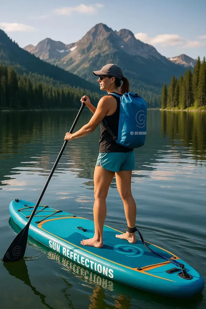 Kit Paddle Gonflable Sun Reflections 10'8 avec Accessoires Complets - 6