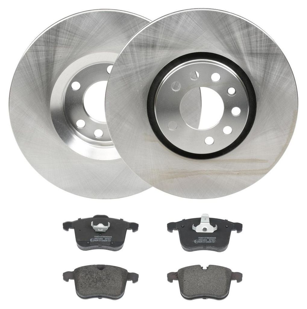 RIDEX Bremsenset Vorne Bremsscheiben Beläge Satz für OPEL Vectra C Caravan (Z02) 314mm