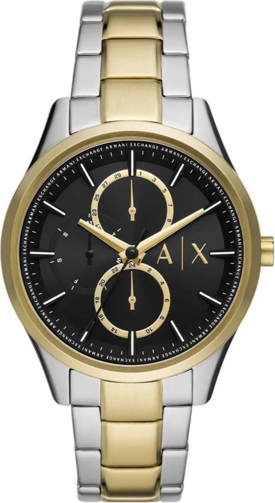 Armani Exchange AX1865 DANTE Uhr Herrenuhr Edelstahl Datum bicolor