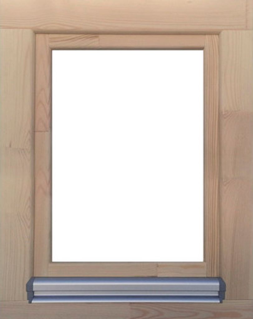 Gartenhausfenster Kiefer grundiert 600x800 mm DIN Rechts Produktbild 