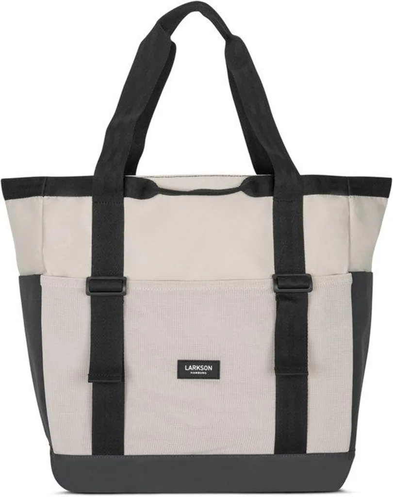 Sac de plage Beige-Grijs : idéal pour vos vacances et sorties en famille