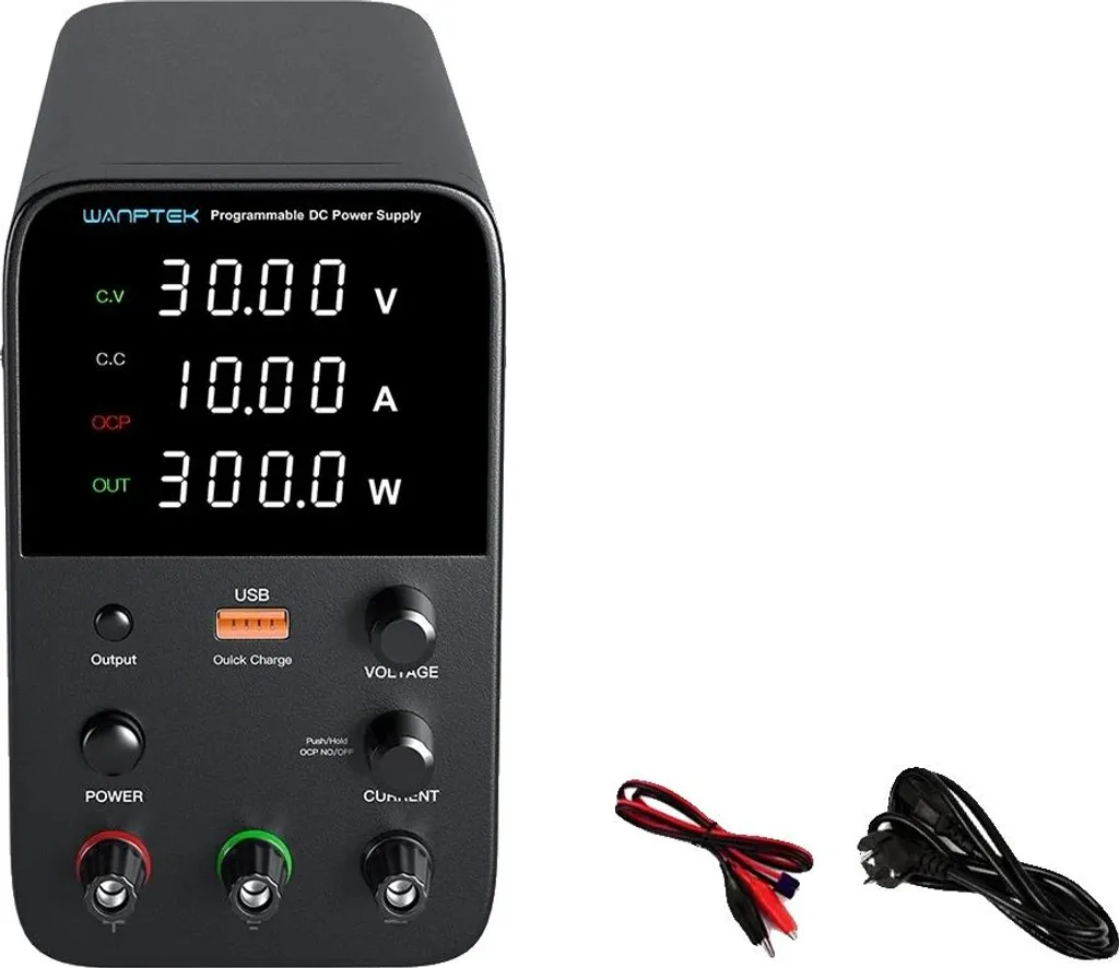 Alimentation CC programmable 30V 10A protection OCP automatique