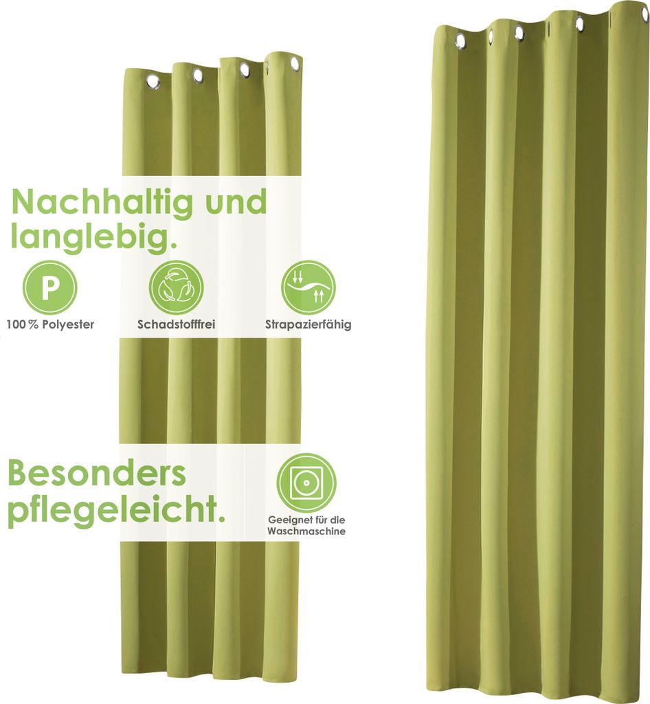 heimtexland ® Verdunkelungsvorhang Thermogardine Produktbild 8
