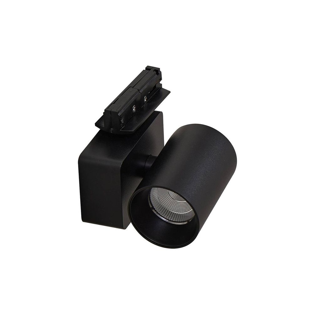 Lindby LED-Schienenstrahler Linaro/Brinja, schwarz, 1-Phasen