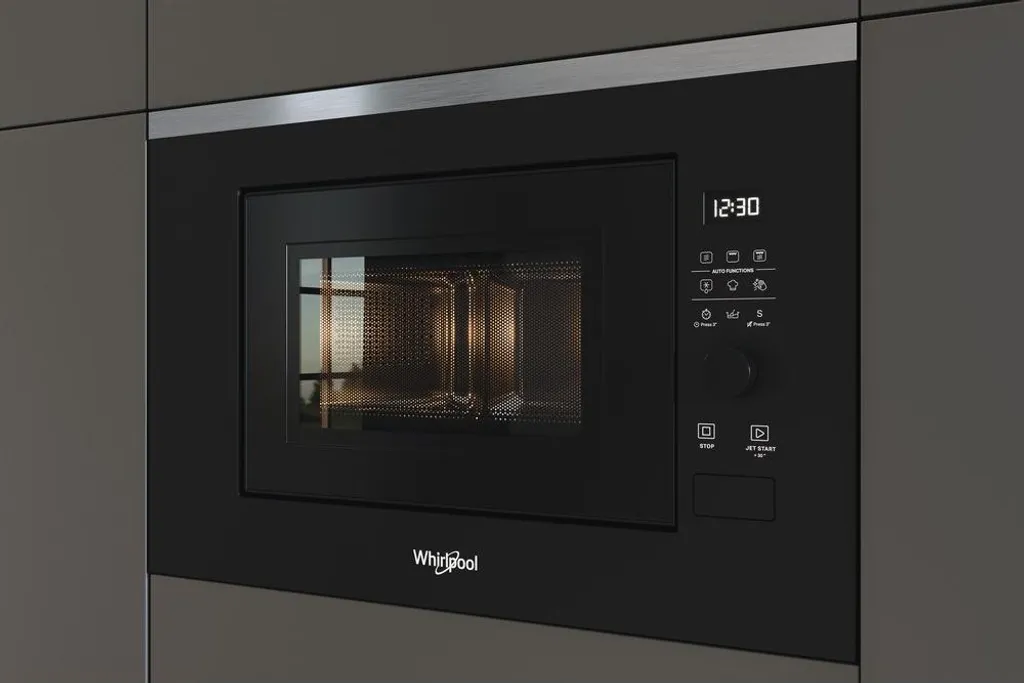 Four micro-ondes encastrable Whirlpool avec fonction gril combiné