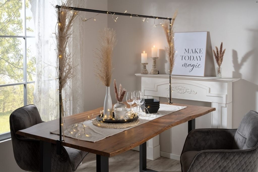 Tisch Deko Stange Metall - Verstellbarer Tischbogenständer Für Ballons & Girlanden