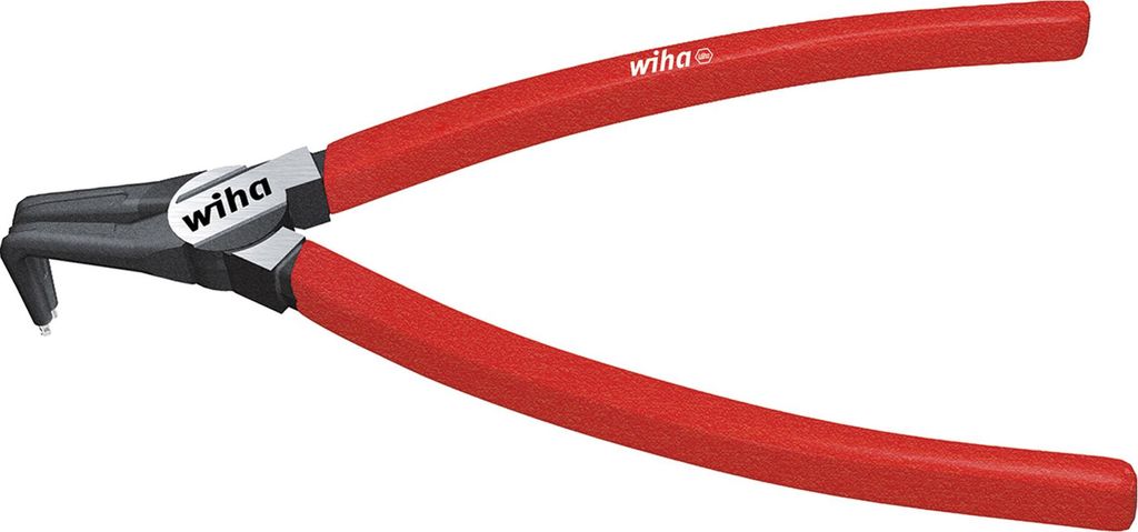 Wiha Sicherungsringzange Classic mit MagicTips für Aussenringe (Wellen) mit abgewinkelter Form A 41, 300 mm (34707)