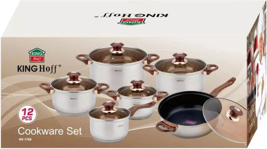 12-Dielna Súprava Hrncov Kinghoff Kh-1768 Obrázok produktu 