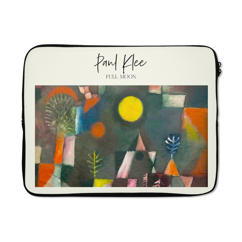 MuchoWow Laptop Hülle 17 Zoll Laptoptasche Kunst - Paul Klee - Alte Meister - Zipper - Schutzabdeckung