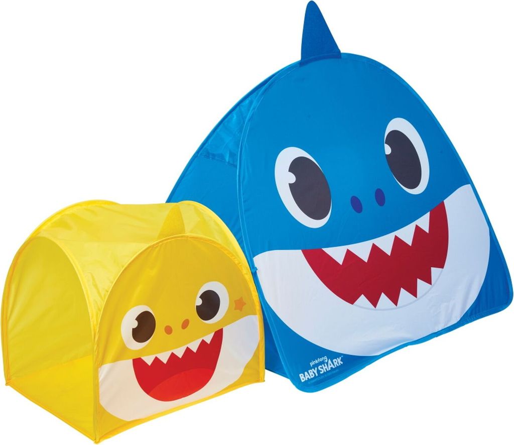 Baby Shark: Pop-up-Spielzelt und Tunnel