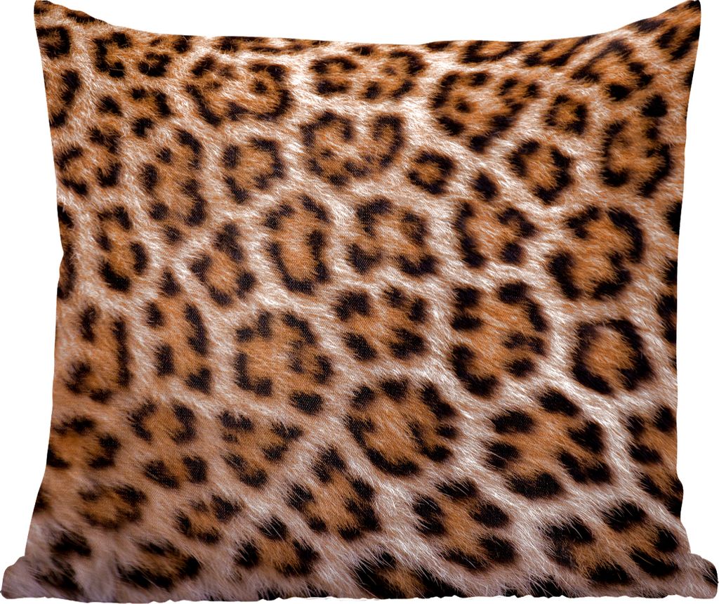 MuchoWow Zierkissen Sofakissen Wohnzimmer Dekokissen 45x45 cm Panther Druck - Schlafpolster - Polster für das Sofa