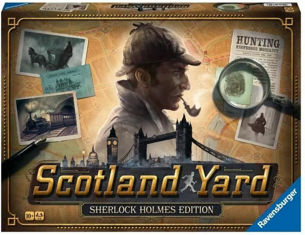 Jeu Ravensburger Scotland Yard : Idéal pour Jouer en Groupe et en Famille