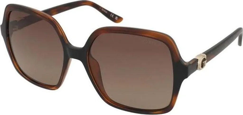 Guess GU00190 52H Occhiali da Sole Donna Polarizzati - Havana Scuro