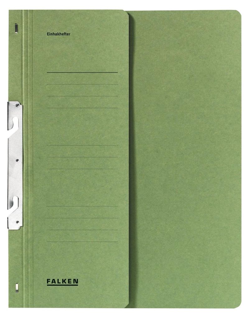 Falken Einhakhefter 80000789 DIN A4 halber Deckel Produktbild 