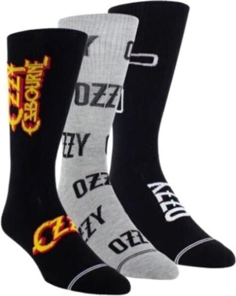 Ozzy Osbourne 3 Pack One Size Socken