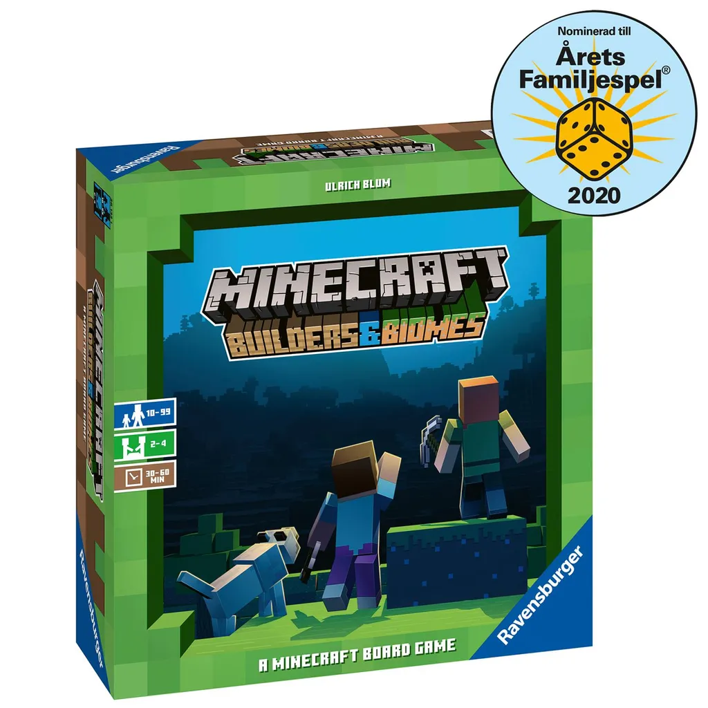 Jeu de Société Minecraft Builders & Biomes Ravensburger Edition Française