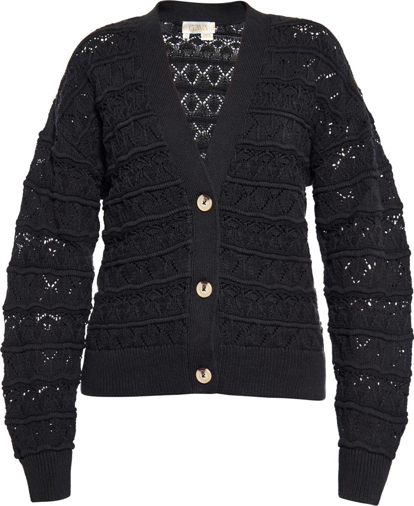 Gaya damen strickjacke - schwarz, L