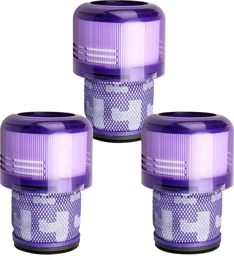 Kit 3 Filtres Aspirateur Dyson V15 V11 pour Entretien et Aspiration Forte