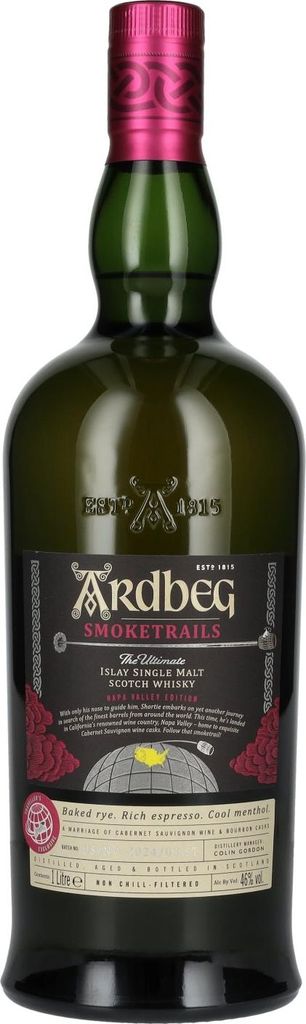 Ardbeg SMOKETRAILS NAPA VALLEY Edition Islay Single Malt Produktbild 