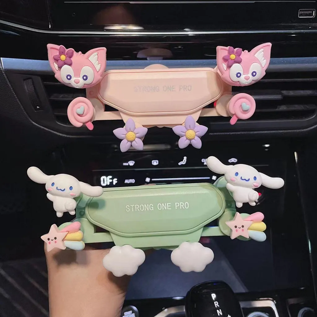 Supporto Smartphone Auto Simpatico Rosa - Sicurezza per la Tua Famiglia