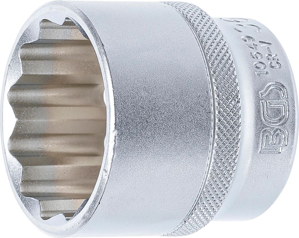 BGS 10649 Steckschlüssel-Einsatz 12-kant, 12,5 (1/2), 36 mm