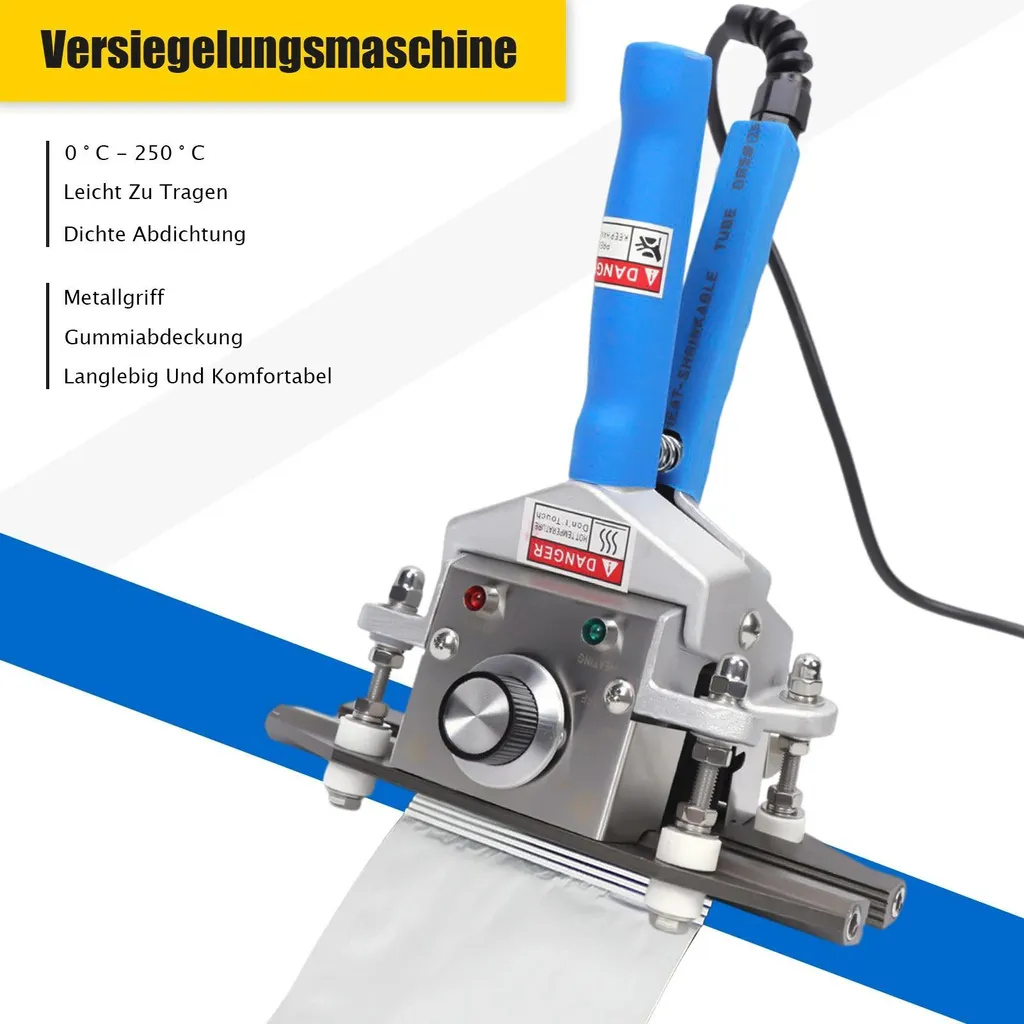Soudeuse à film plastique thermique 300W pour scellage de précision