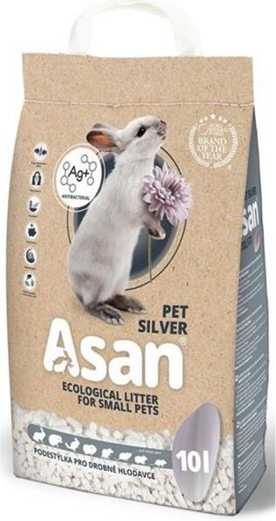 ASAN Pet Silver hlodavce a králíčky 10l Obrázek produktu 