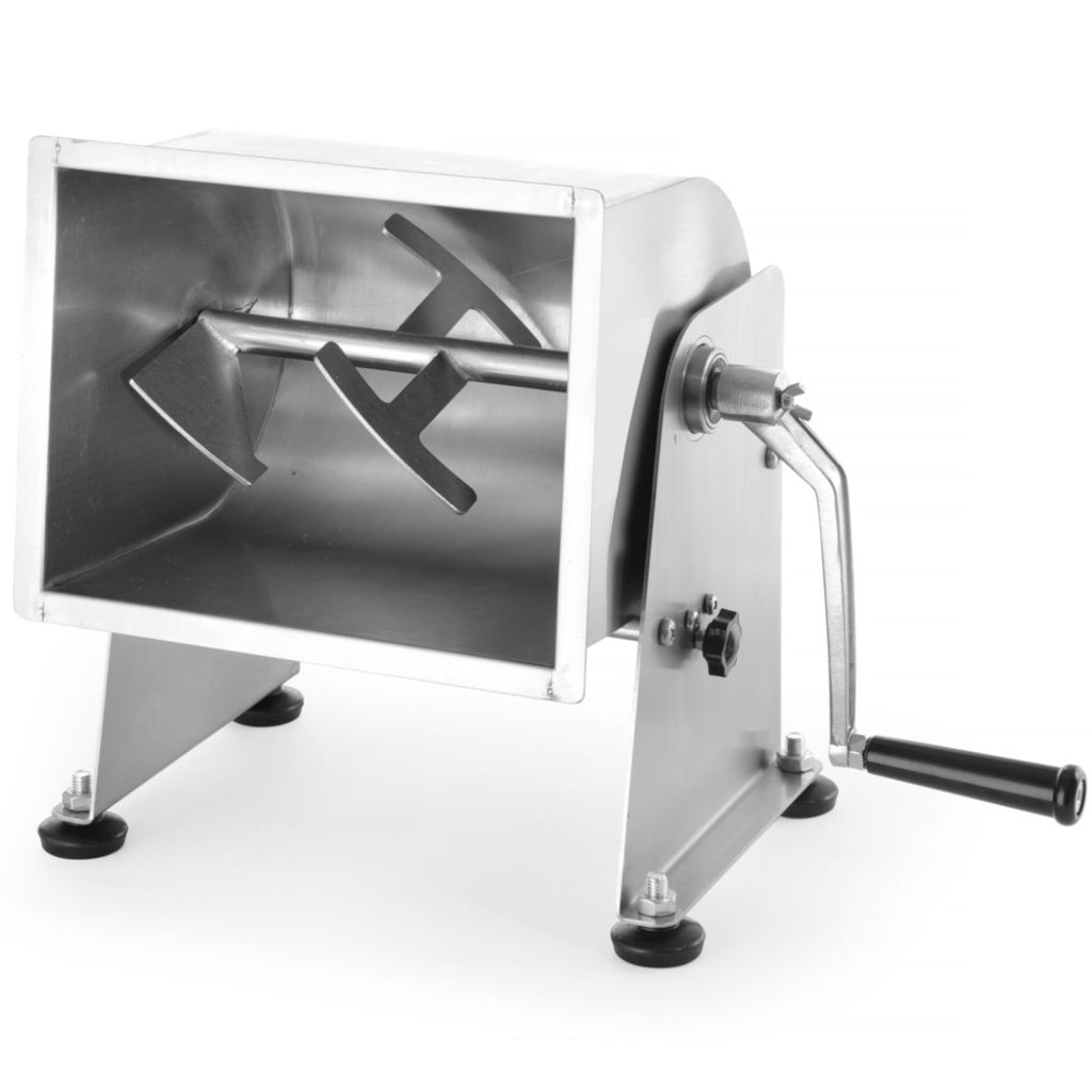 Manueller Mixer zum Füllen von Wurstbrät mit Kippschüssel 6,5 kg - Hendi 282168