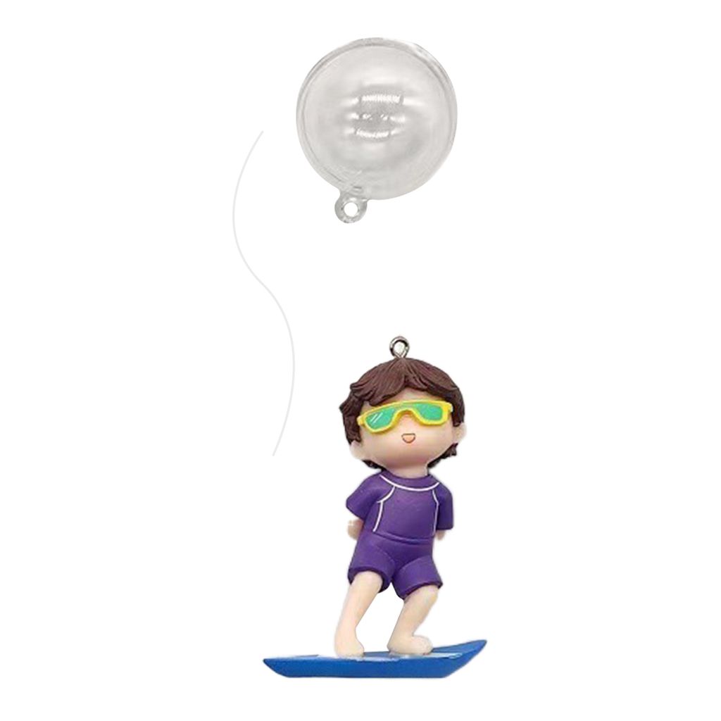 Unterwasser-Ornament, schwimmfähig, süßer Taucher, Surfer, Junge, Wal, reitet Mädchen, Anime-Figur, Landschaftsbau, Kunsthandwerk, Cartoon-Figu...