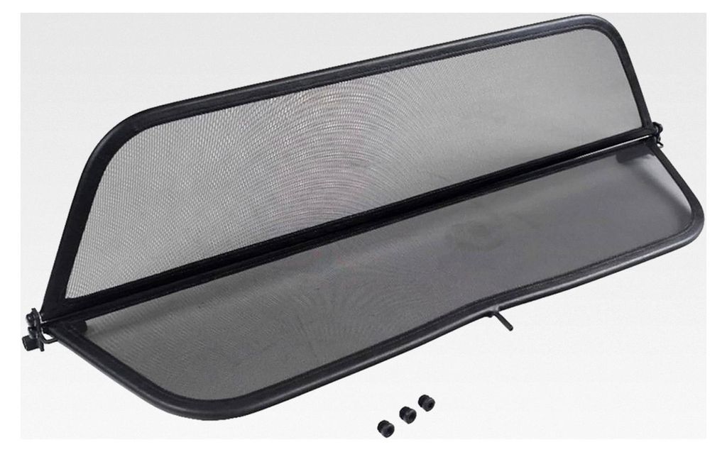 Windschott für Nissan Micra CC (2006-2010) - Schwarz