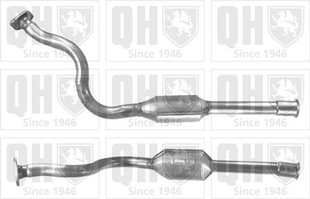QUINTON HAZELL Katalysator Kat für FIAT Scudo Kastenwagen (220) QCAT80105H