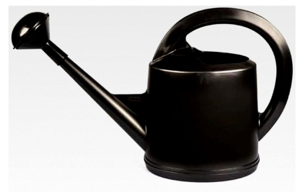 Stöckli Gießkanne 7 Liter schwarz