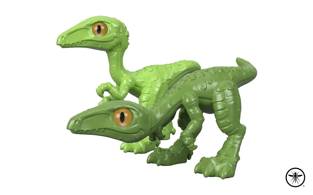 Dinosaures Jurassic World Compsognathus petits et robustes - 3