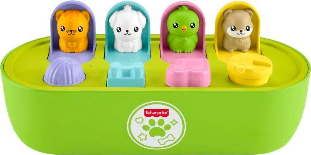 Fisher Price JDJ66 Jouet Pop-up pour la motricité fine Image du produit 