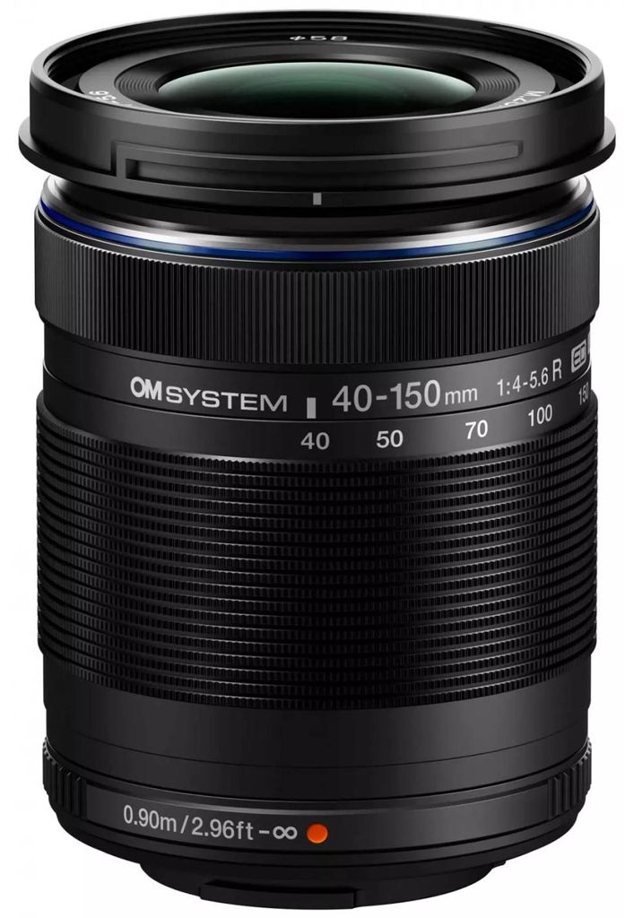 OM System .Zuiko D 4-5,6/40-150 ED R schwarz Produktbild 