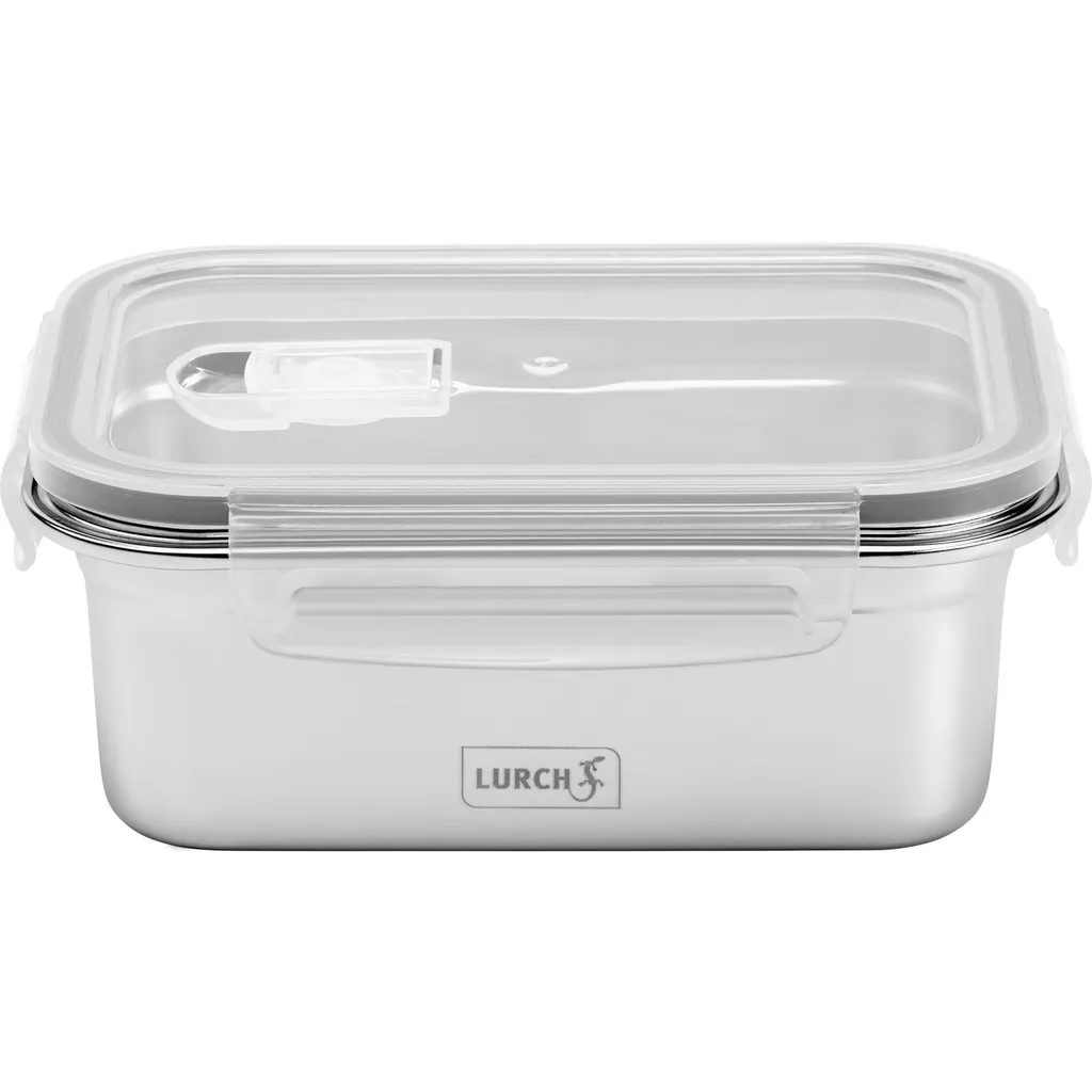 Contenitore Ermetico Lurch 0,8L Acciaio Inox 18/8 | Standard Safety