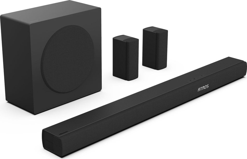 Hisense AX5100Q, 5.1 kan., 580 W, DTS:X, Dolby Atmos, 80 W, Zdjęcie produktu 