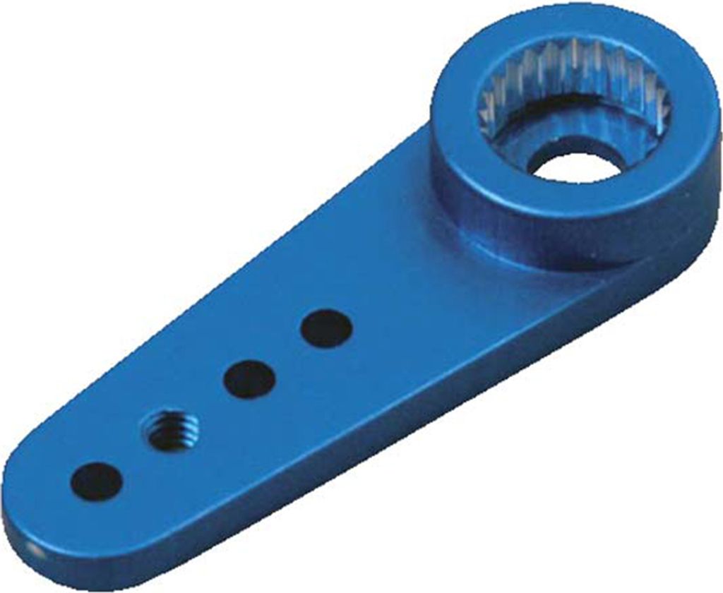 Multiplex Abtriebshebel Metall einarmig Standard, rot