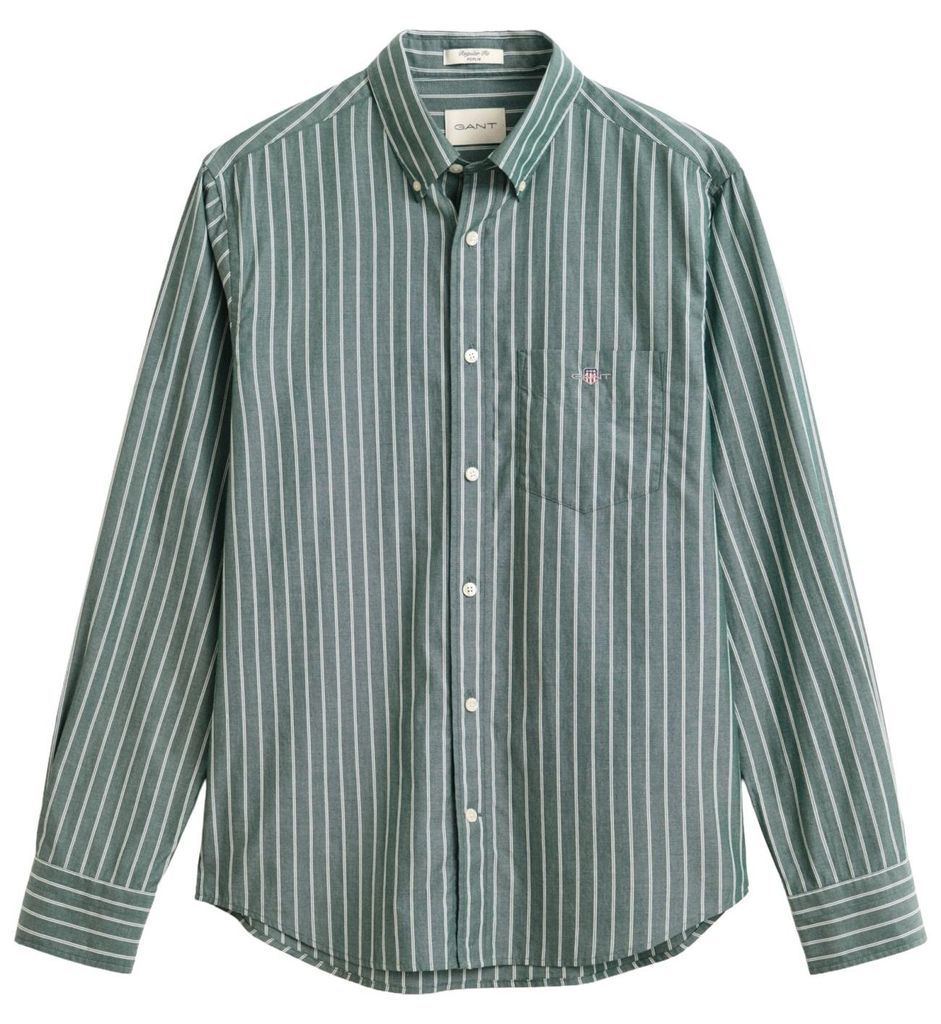 Gant 3262031-321, Hemd, Erwachsener, Männlich, Grün, Produktbild 