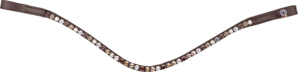 Waldhausen Stirnband X-Line Glam Stirnriemen Braun/Gold/Beige/Silber VB