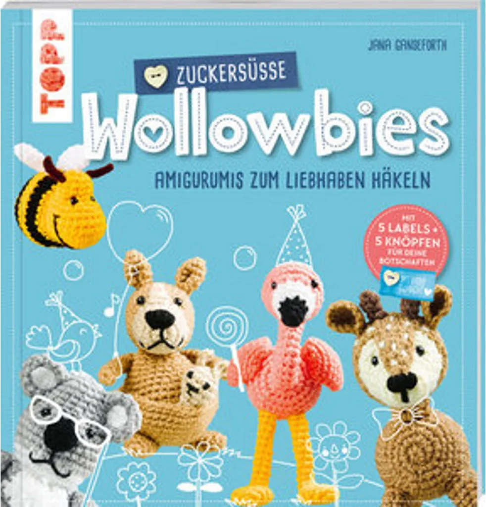Wollowbies au Crochet : Kit Complet de Figurines Amigurumi Adorables
