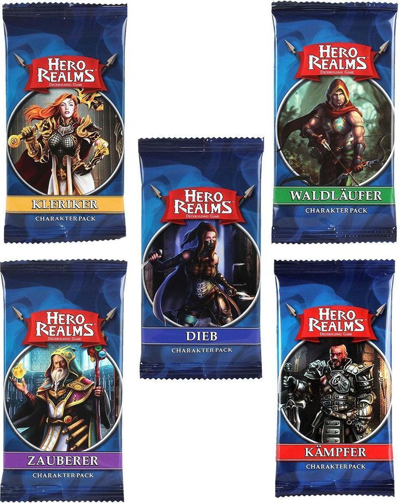 Wise Wizard Games Hero Realms - 5er Charakter Pack - Produktbild 