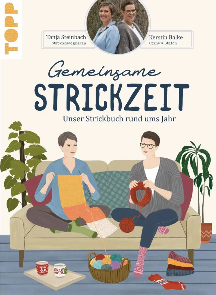 Activité Tricot en Famille Gemeinsame Strickzeit Ensemble Loisir Créatif DIY