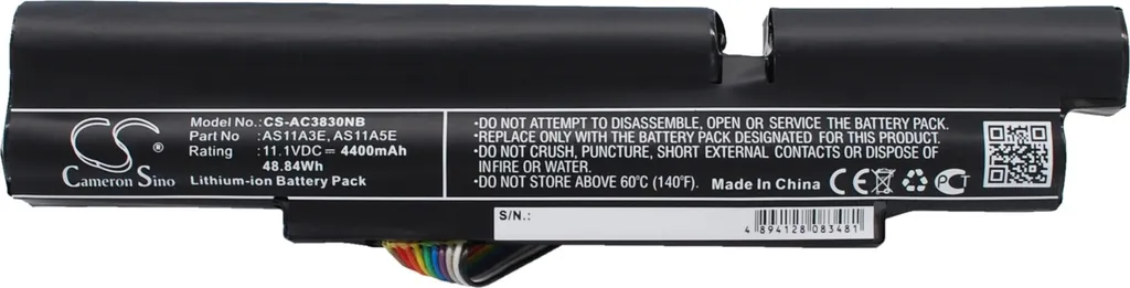 Batterie pour Acer Aspire 4830TG Idéale pour Télétravail et Voyages